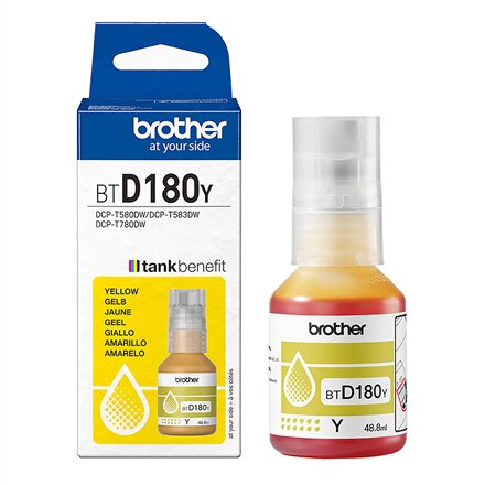 Brother BTD180Y , Ink refill , Yellow