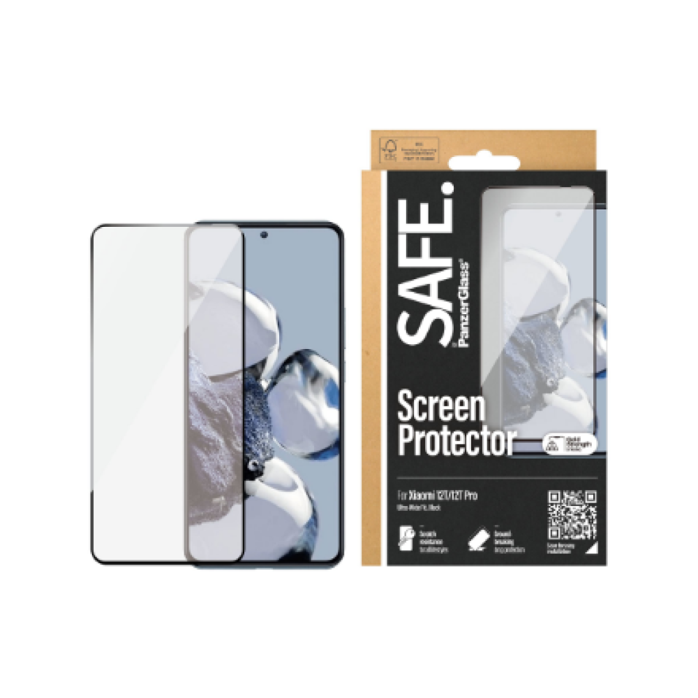 SAFE by PanzerGlass Screen Protector Xiaomi 12T , 12T Pro , PanzerGlass
