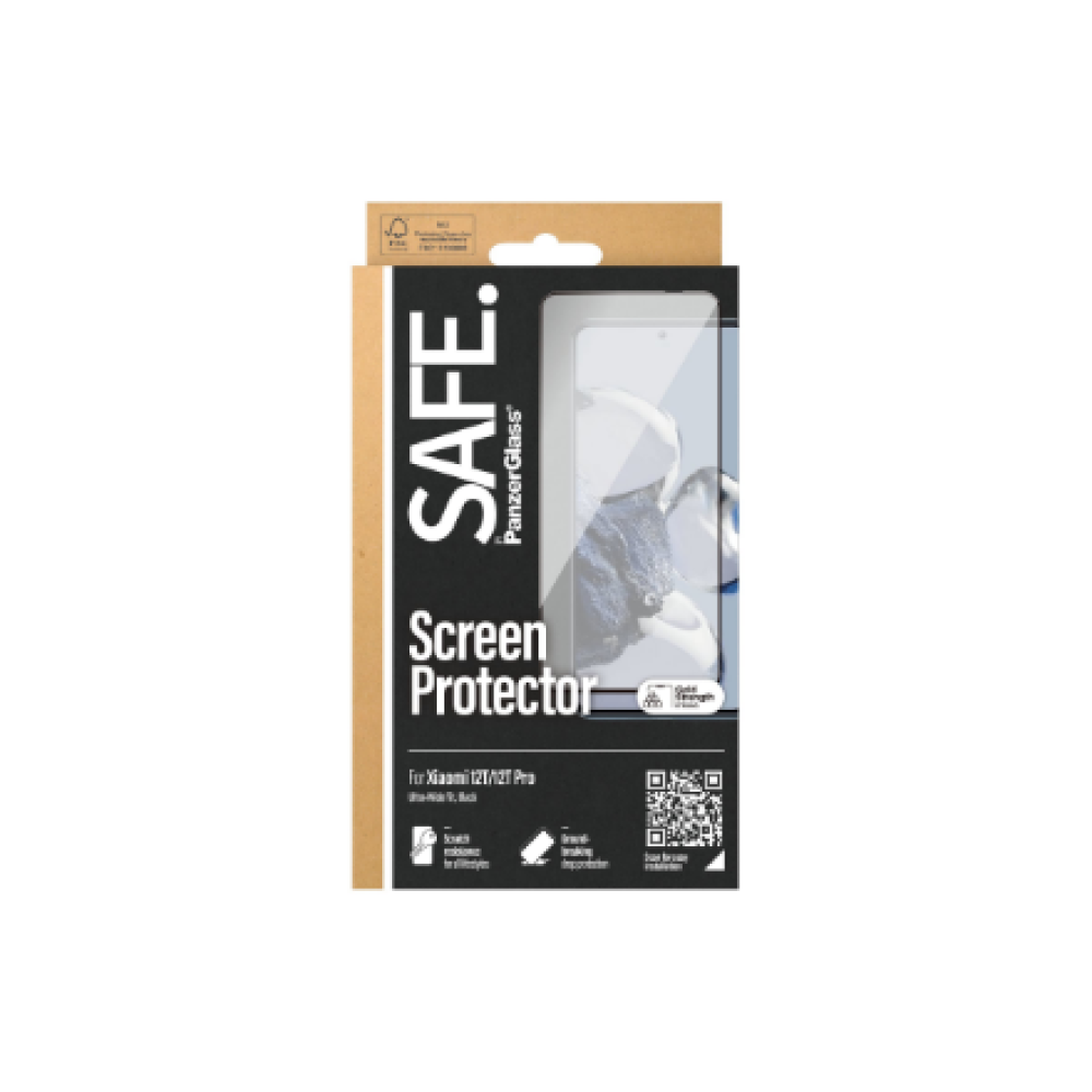 SAFE by PanzerGlass Screen Protector Xiaomi 12T , 12T Pro , PanzerGlass