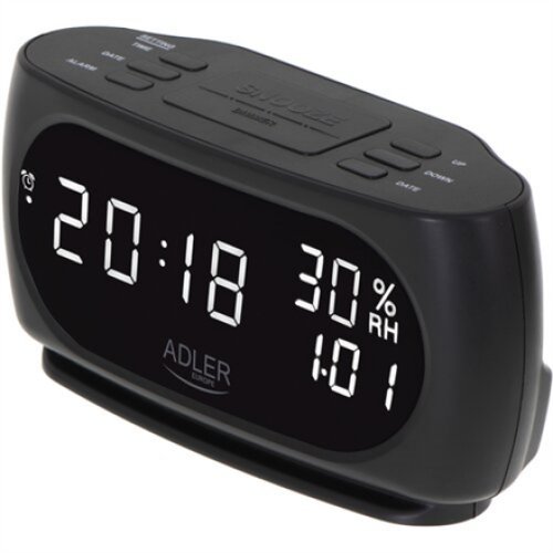 Adler , Clock with Thermometer , AD 1186 , Black