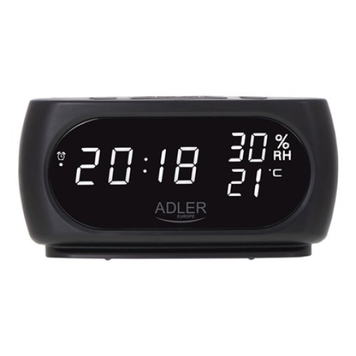 Adler , Clock with Thermometer , AD 1186 , Black