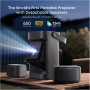 Anker Nebula Nebula P1 Portable Projector with Detachable Speakers , Full HD (1920x1080) , 650 ANSI lumens , Grey