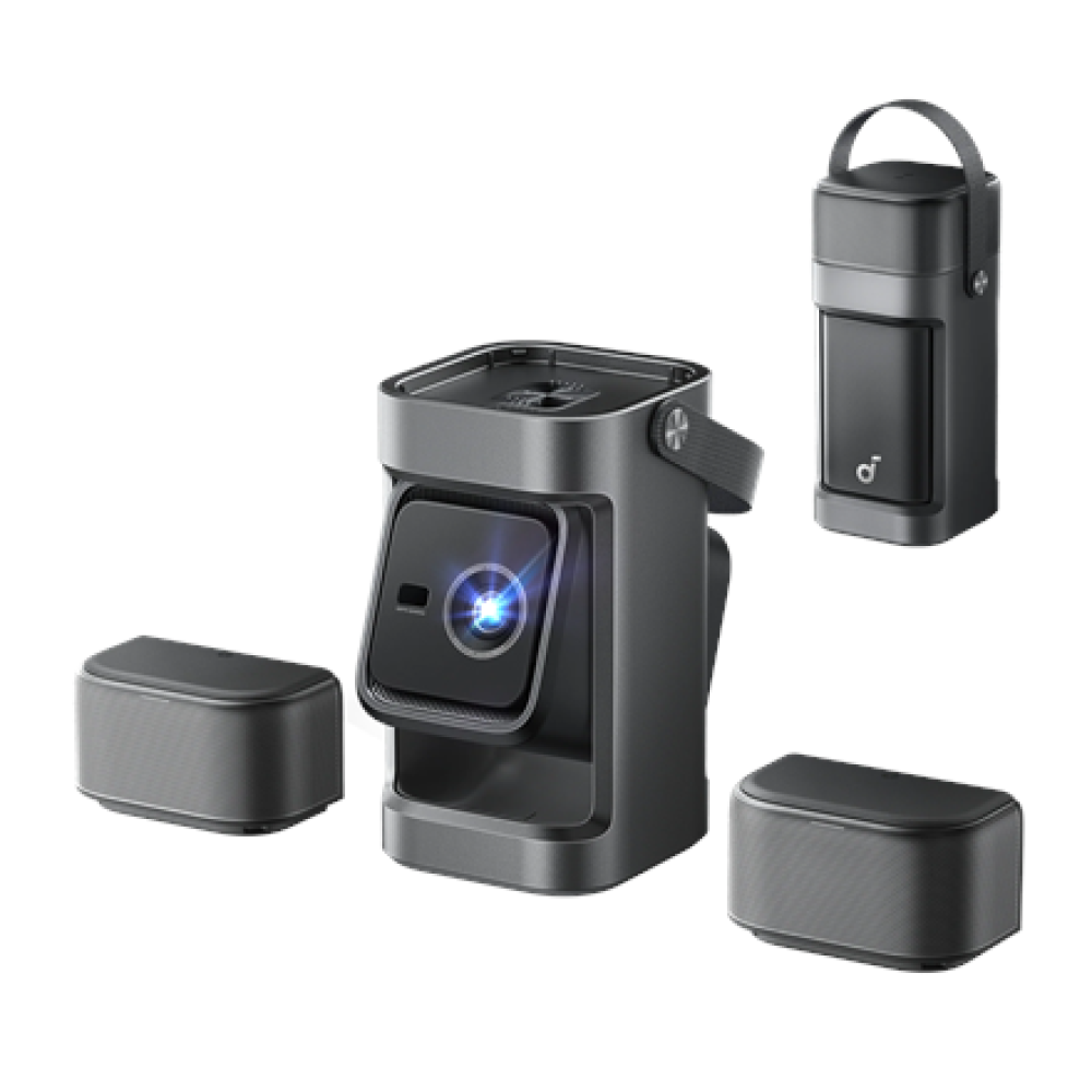 Anker Nebula Nebula P1 Portable Projector with Detachable Speakers , Full HD (1920x1080) , 650 ANSI lumens , Grey
