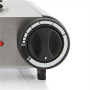 Tristar , Free standing table hob , KP-6248 , Number of burners/cooking zones 2 , Electric , Stainless Steel/Black