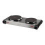 Tristar , Free standing table hob , KP-6248 , Number of burners/cooking zones 2 , Electric , Stainless Steel/Black