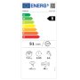 Gorenje , Washing Machine , WNEI72SB , Energy efficiency class B , Front loading , Washing capacity 7 kg , 1200 RPM , Depth 46.5 cm , Width 60 cm , Display , LED , Steam function , Self-cleaning , White