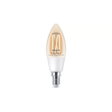 Philips Smart WFB 40W C35 927-65 CL 1PF/6 , E14 , 4.9 W , Warm to cool white light , Bluetooth, Wi-Fi Philips Smart WFB 40W C35 927-65 CL 1PF/6 , E14 , 4.9 W , Warm to cool white light , Bluetooth, Wi-Fi