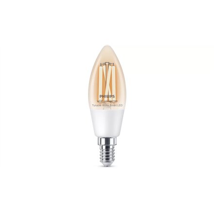 Philips Smart WFB 40W C35 927-65 CL 1PF/6 , E14 , 4.9 W , Warm to cool white light , Bluetooth, Wi-Fi