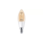 Philips Smart WFB 40W C35 927-65 CL 1PF/6 , E14 , 4.9 W , Warm to cool white light , Bluetooth, Wi-Fi