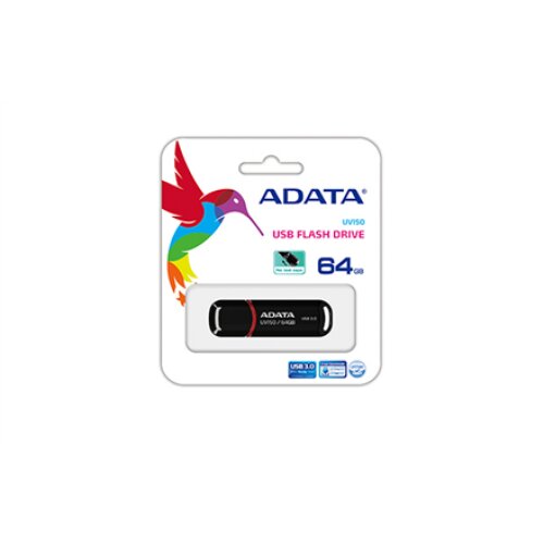 ADATA , UV150 , 64 GB , USB Type-A , Black