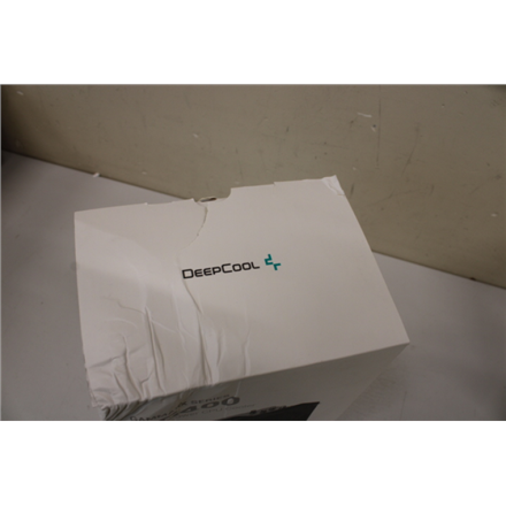 SALE OUT. Deepcool AG400 CPU Cooler, Black, DAMAGED PACKAGING , Deepcool , CPU Cooler , AG400 , DAMAGED PACKAGING , Black , Intel, AMD , CPU Air Cooler