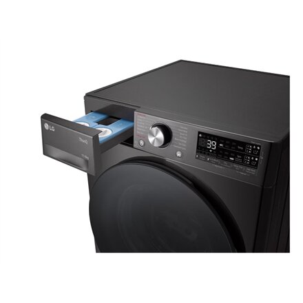 LG , Washing Machine with Dryer , F4DR711S2BA , Energy efficiency class A/D , Front loading , Washing capacity 11 kg , 1400 RPM , Depth 57 cm , Width 60 cm , Display , TFT , Drying system , Drying capacity 6 kg , Steam function , Direct drive , Wi-Fi , Bl