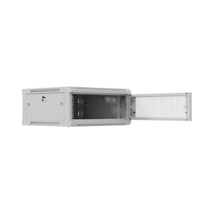 Lanberg Wall mounted installation cabinet 19 4U 600X600 , WF01-6604-23S , Grey