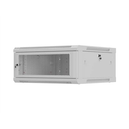 Lanberg Wall mounted installation cabinet 19 4U 600X600 , WF01-6604-23S , Grey