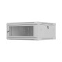 Lanberg Wall mounted installation cabinet 19 4U 600X600 , WF01-6604-23S , Grey
