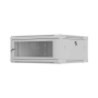 Lanberg Wall mounted installation cabinet 19 4U 600X600 , WF01-6604-23S , Grey