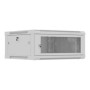 Lanberg Wall mounted installation cabinet 19 4U 600X600 , WF01-6604-23S , Grey