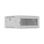 Lanberg Wall mounted installation cabinet 19 4U 600X600 , WF01-6604-23S , Grey