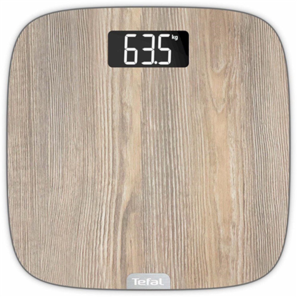 TEFAL , PP1600 Origin , Bathroom Scale , Maximum weight (capacity) 160 , Accuracy 100 , Wood design