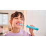 Philips Replacement brush heads , HX6044/90 Sonicare For Kids7+ , Heads , For kids , Number of brush heads included 4 , White/Blue