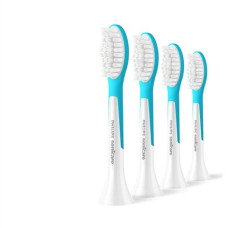 Philips , Replacement brush heads , HX6044/90 Sonicare For Kids7+ , Heads , For kids , Number of brush heads included 4 , White/Blue Philips , Replacement brush heads , HX6044/90 Sonicare For Kids7+ , Heads , For kids , Number of brush heads included 4 , White/Blue