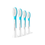 Philips , Replacement brush heads , HX6044/90 Sonicare For Kids7+ , Heads , For kids , Number of brush heads included 4 , White/Blue