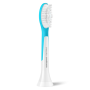 Philips Replacement brush heads , HX6044/90 Sonicare For Kids7+ , Heads , For kids , Number of brush heads included 4 , White/Blue