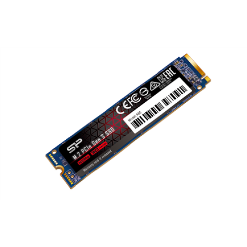 Silicon Power SSD , P34A80 , 1000 GB , Solid-state drive interface PCIe Gen3x4 , Read speed 3400 MB/s , Write speed 3000 MB/s