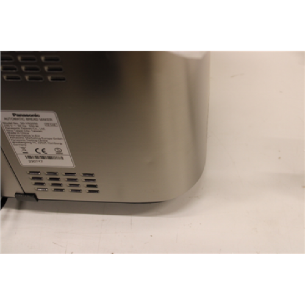 SALE OUT. Panasonic , Bread Maker , SD-YR2550 , Power 550 W , Number of programs 31 , Display Yes , Black/Stainless steel , DAMAGED PACKAGING, SMALL DENTS