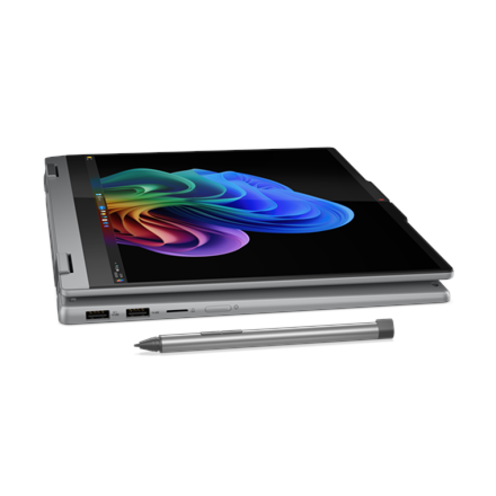 Lenovo IdeaPad 5 2-in-1 14Q8X9 , Luna Grey , 14 , OLED , Touchscreen , WUXGA , 1920 x 1200 pixels , Glossy , Snapdragon X Plus , X1P-42-100 , 16 GB , Soldered LPDDR5x , Solid-state drive capacity 1000 GB , Qualcomm Adreno GPU , Windows 11 Home , 802.11be 