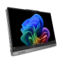Lenovo IdeaPad 5 2-in-1 14Q8X9 , Luna Grey , 14 , OLED , Touchscreen , WUXGA , 1920 x 1200 pixels , Glossy , Snapdragon X Plus , X1P-42-100 , 16 GB , Soldered LPDDR5x , Solid-state drive capacity 1000 GB , Qualcomm Adreno GPU , Windows 11 Home , 802.11be 