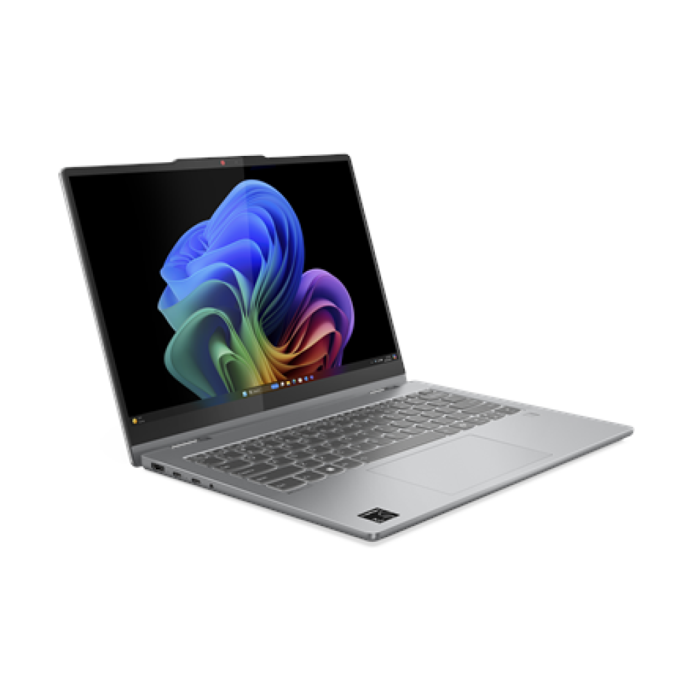 Lenovo IdeaPad 5 2-in-1 14Q8X9 , Luna Grey , 14 , OLED , Touchscreen , WUXGA , 1920 x 1200 pixels , Glossy , Snapdragon X Plus , X1P-42-100 , 16 GB , Soldered LPDDR5x , Solid-state drive capacity 1000 GB , Qualcomm Adreno GPU , Windows 11 Home , 802.11be 