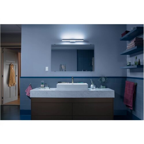 Philips Hue Adore wall lamp chrome 25W 24V 25 W White Ambiance 2000-6500K Bluetooth