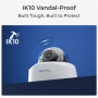 Reolink , 4K PoE IK10 Camera with 5X Optical Zoom , P437 , Dome , 8 MP , 2.7-13.5mm , IP67 , H.265 , Micro SD, Max. 256 GB