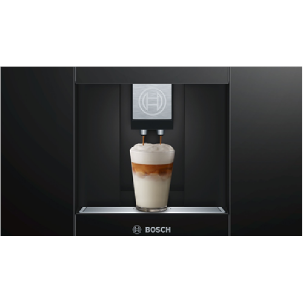 Bosch Built-in Coffe machine with Home Connect CTL636EB6 Pump pressure 19 bar, Built-in milk frother, Fully automatic, 1600 W, Black