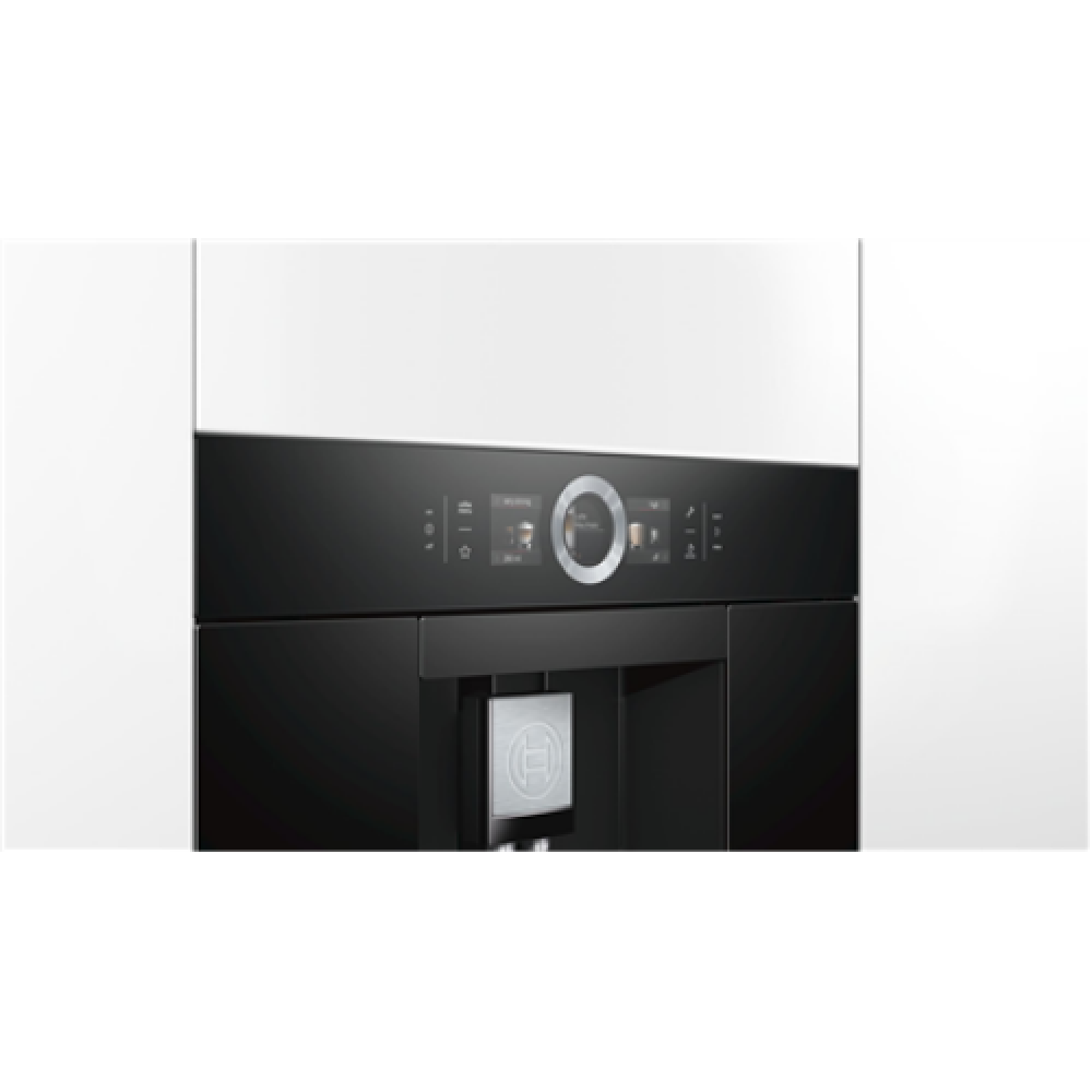 Bosch Built-in Coffe machine with Home Connect CTL636EB6 Pump pressure 19 bar, Built-in milk frother, Fully automatic, 1600 W, Black