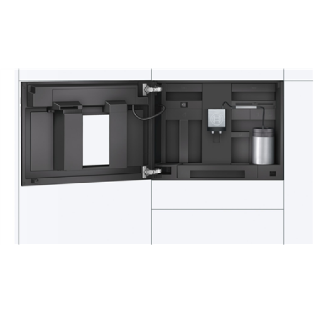 Bosch Built-in Coffe machine with Home Connect CTL636EB6 Pump pressure 19 bar, Built-in milk frother, Fully automatic, 1600 W, Black