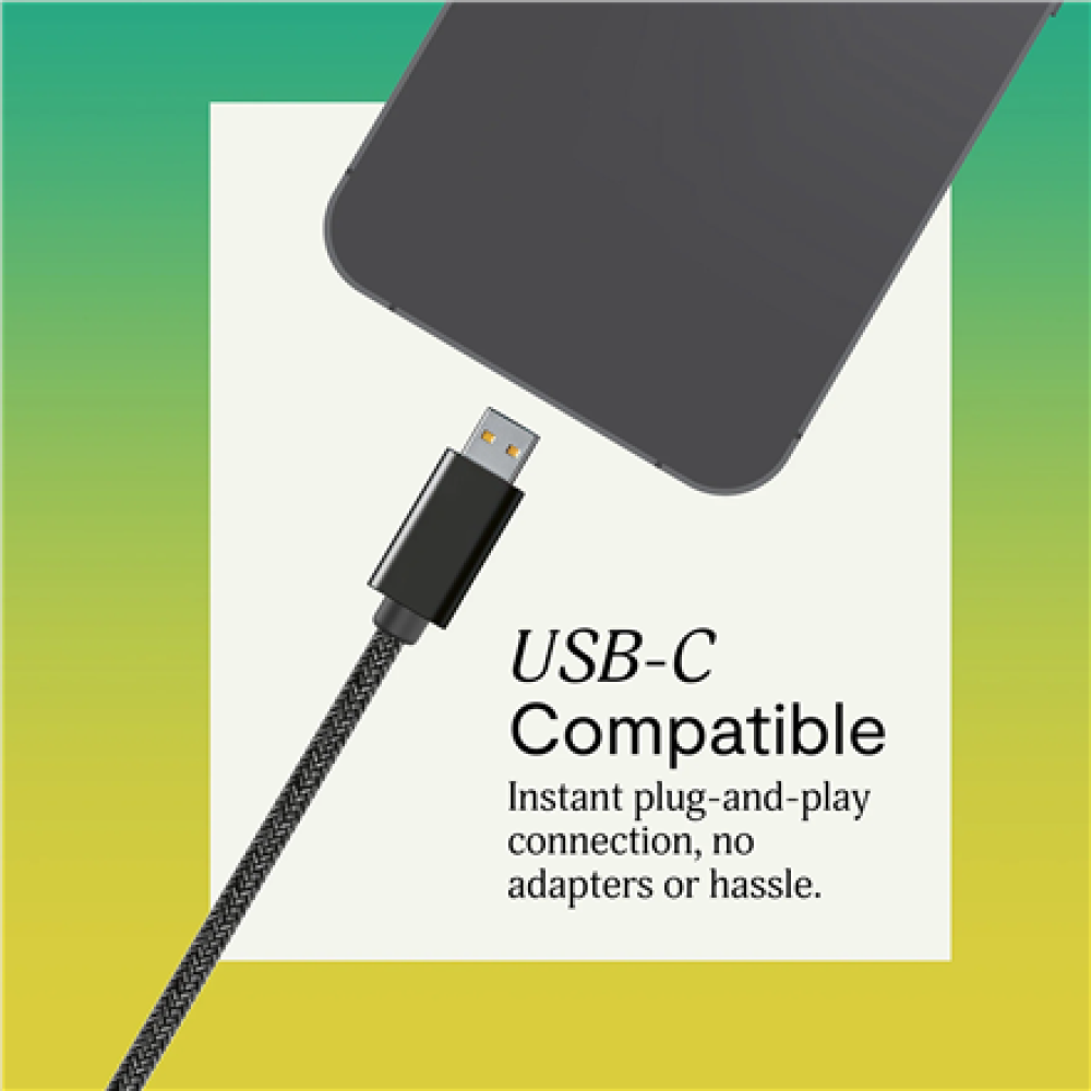 Marley Wired Earbuds , Smile Jamaica , Built-in microphone , USB Type-C , Signature Black