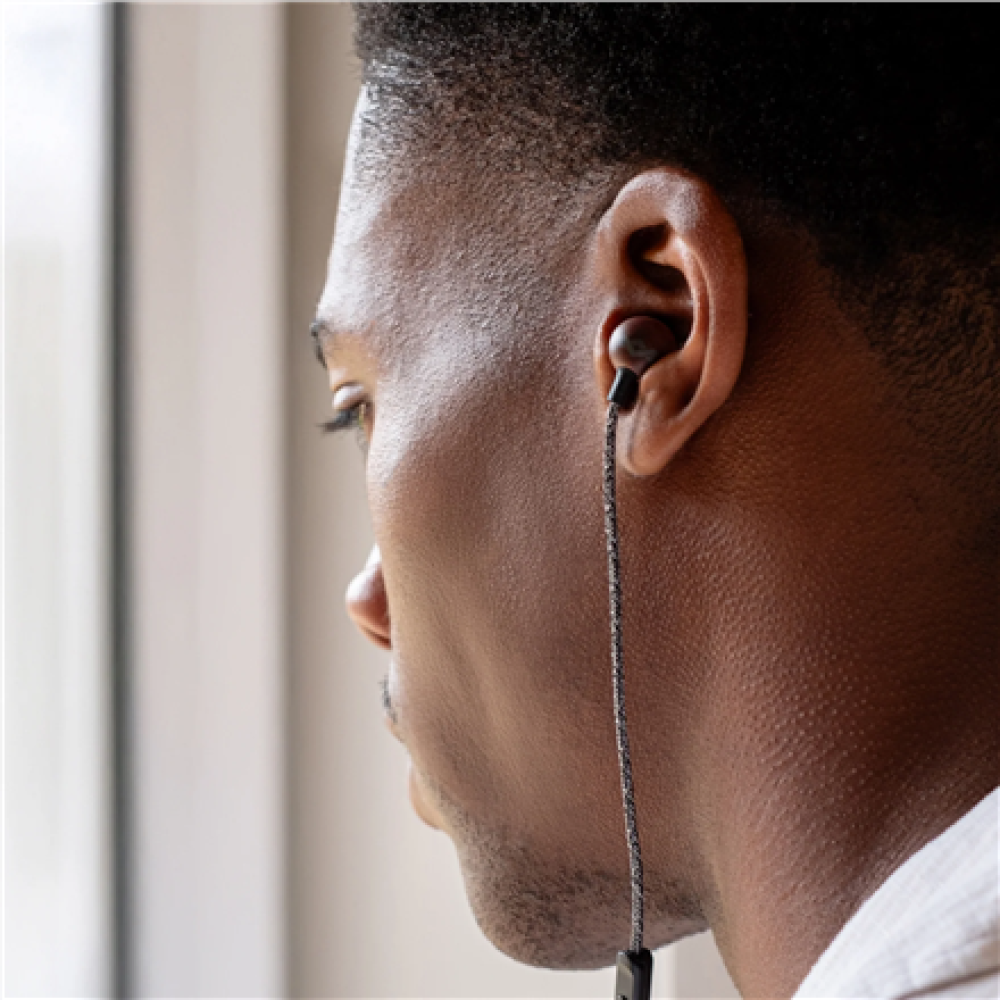 Marley Wired Earbuds , Smile Jamaica , Built-in microphone , USB Type-C , Signature Black