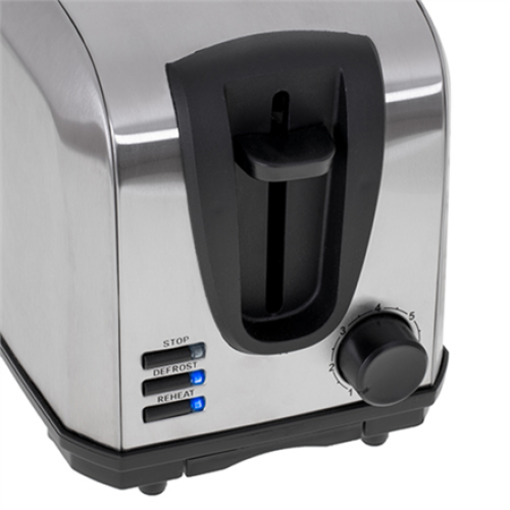 Adler , Toaster , AD 3222 , Power 700 W , Number of slots 2 , Housing material Stainless steel , Silver