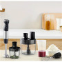 TEFAL , HB67G830 Quickchef+ , Hand Blender , 1000 W , Number of speeds 20 , Turbo mode , Black/Stainless steel