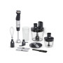 TEFAL , HB67G830 Quickchef+ , Hand Blender , 1000 W , Number of speeds 20 , Turbo mode , Black/Stainless steel