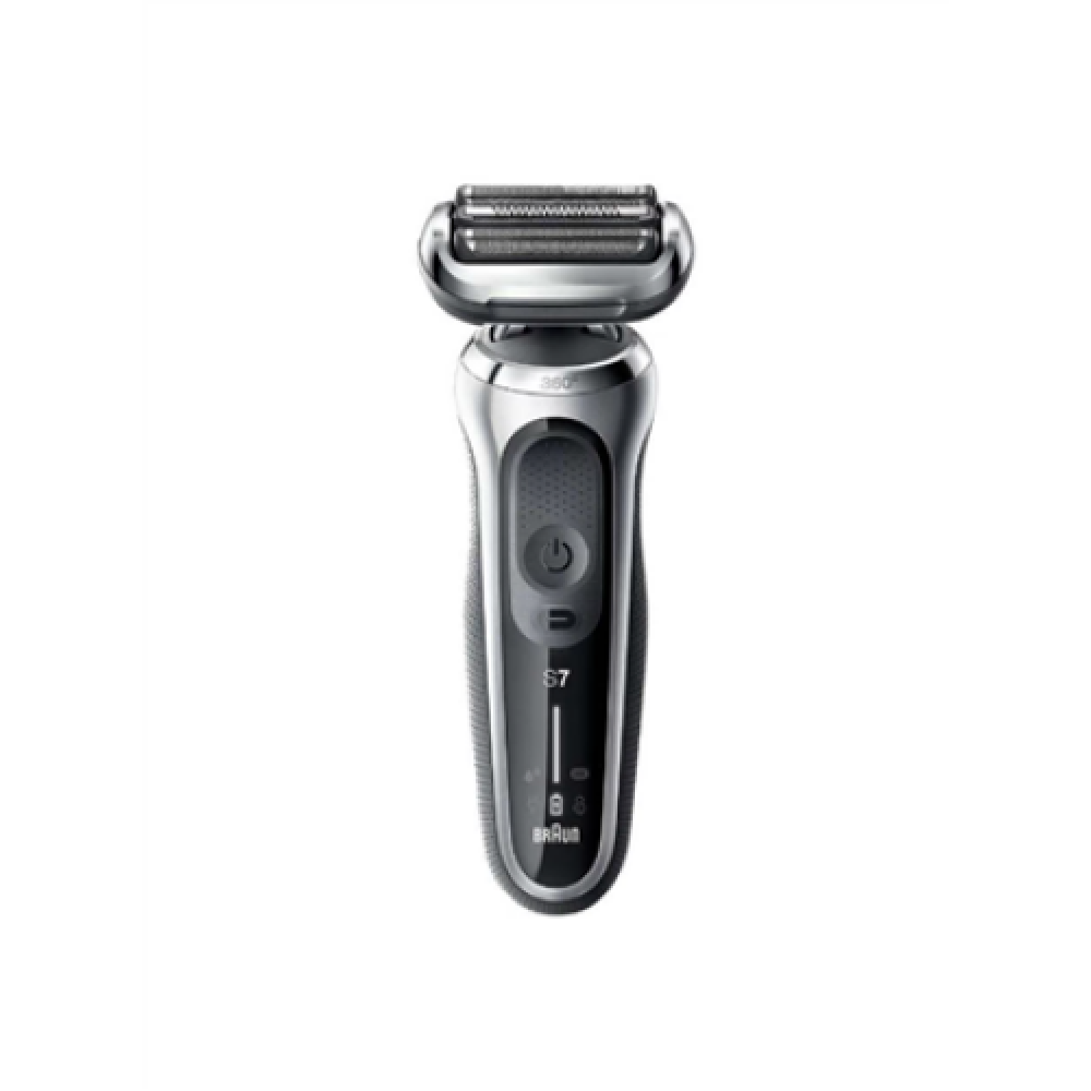 Braun , Shaver , 71-S7200cc , Operating time (max) 50 min , Wet & Dry , Silver/Black