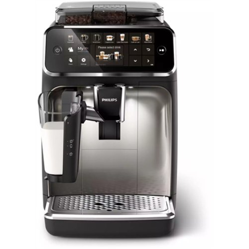 Philips , Series 5400 Coffee Maker , EP5447/90 , Pump pressure 15 bar , Built-in milk frother , Fully Automatic , 1500 W , Black