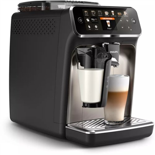 Philips , Series 5400 Coffee Maker , EP5447/90 , Pump pressure 15 bar , Built-in milk frother , Fully Automatic , 1500 W , Black