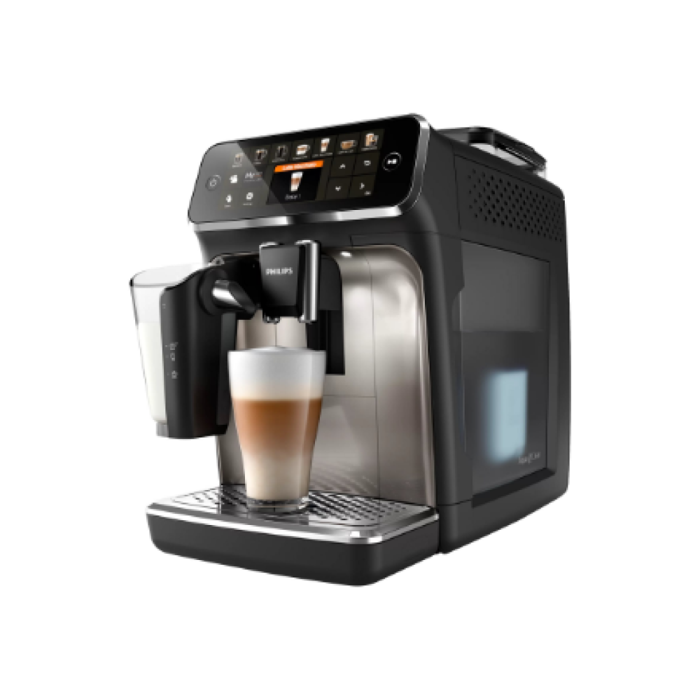 Philips , Series 5400 Coffee Maker , EP5447/90 , Pump pressure 15 bar , Built-in milk frother , Fully Automatic , 1500 W , Black