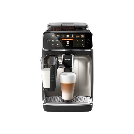 Philips , Series 5400 Coffee Maker , EP5447/90 , Pump pressure 15 bar , Built-in milk frother , Fully Automatic , 1500 W , Black