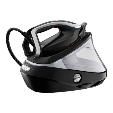 TEFAL , Ironing System , Pro Express Vision GV9821 , 3000 W , 1.2 L , 9 bar , Auto power off , Vertical steam function , Calc-clean function , Black