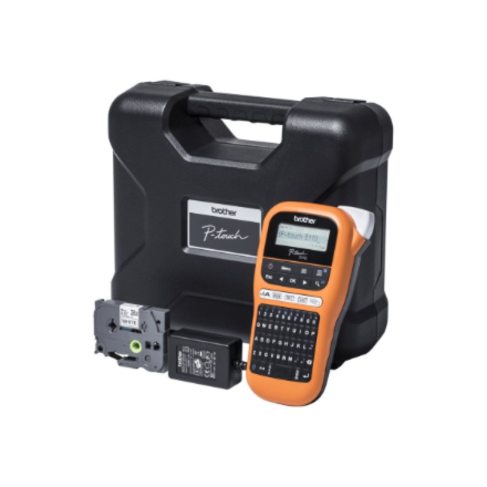 Brother PTE110VP , Thermal , Label Printer , Orange