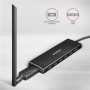AXAGON SuperSpeed USB-A FLAT Hub , HUE-F7A